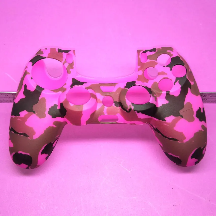 Brand New Camouflage Silicone Anti-Slip High-quality Protective Skin Case for PS4 Controller. [9 colors]