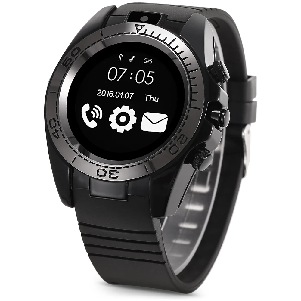 Sporch SW007 Bluetooth Smart Watch With Camera Smartwatch Pedometer Wearable Devices Support Sim TF card Men for Android Phone |