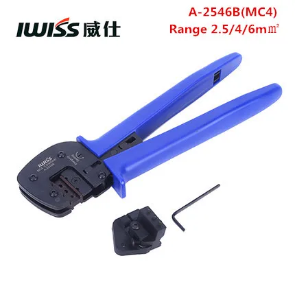 Freeshipping 1Lot A-2546B(MC4) crimping plier Multi-function tools hands Solar Photoroltaic Connector MC3/MC4 Crimping Tool