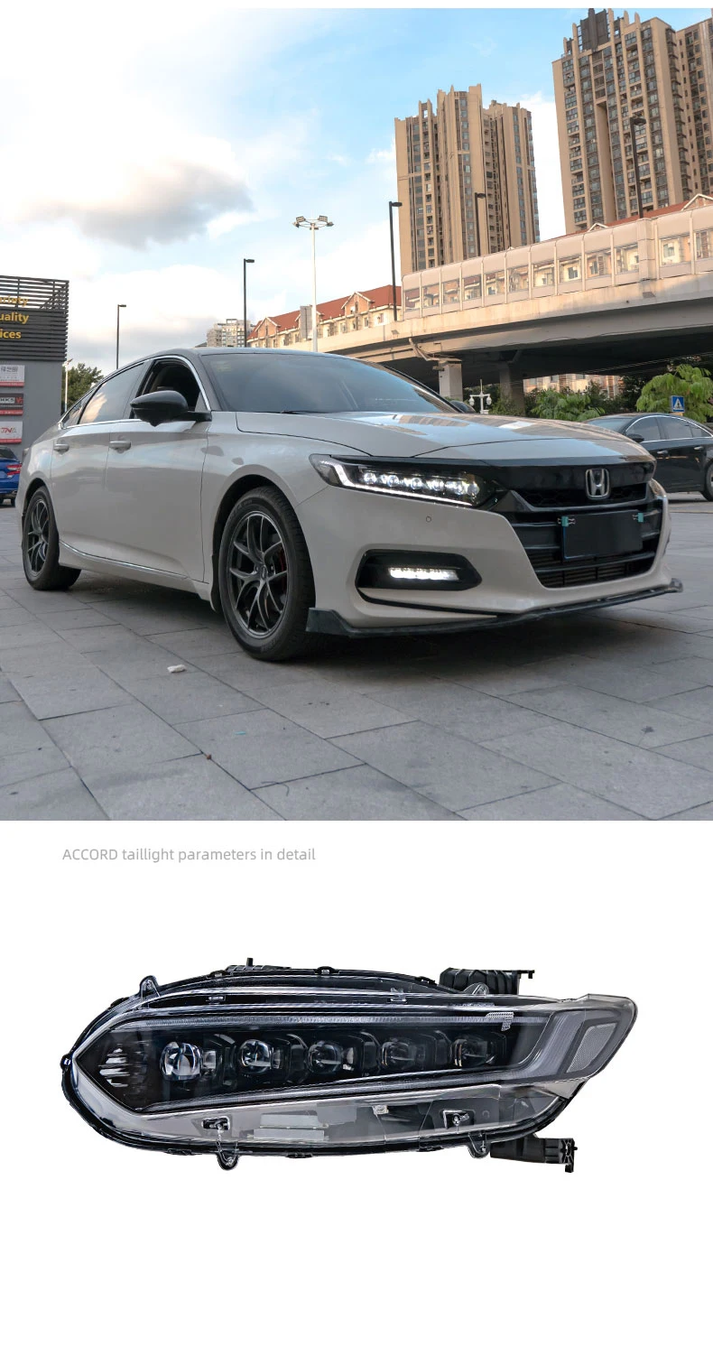 Тюнинг Автомобильные фары чехол для Honda Accord G8 фары Полный СВЕТОДИОДНЫЙ DRL ходовые огни биксеноновый луч динамический сигнал