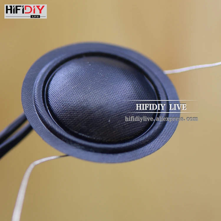 HIFIDIY LIVE 1 дюйм 25,4 мм 25,5 мм твитер звуковая катушка черная шелковая мембрана ВЧ динамик Ремонт Аксессуары 8 Ом 15 Вт diy запчасти