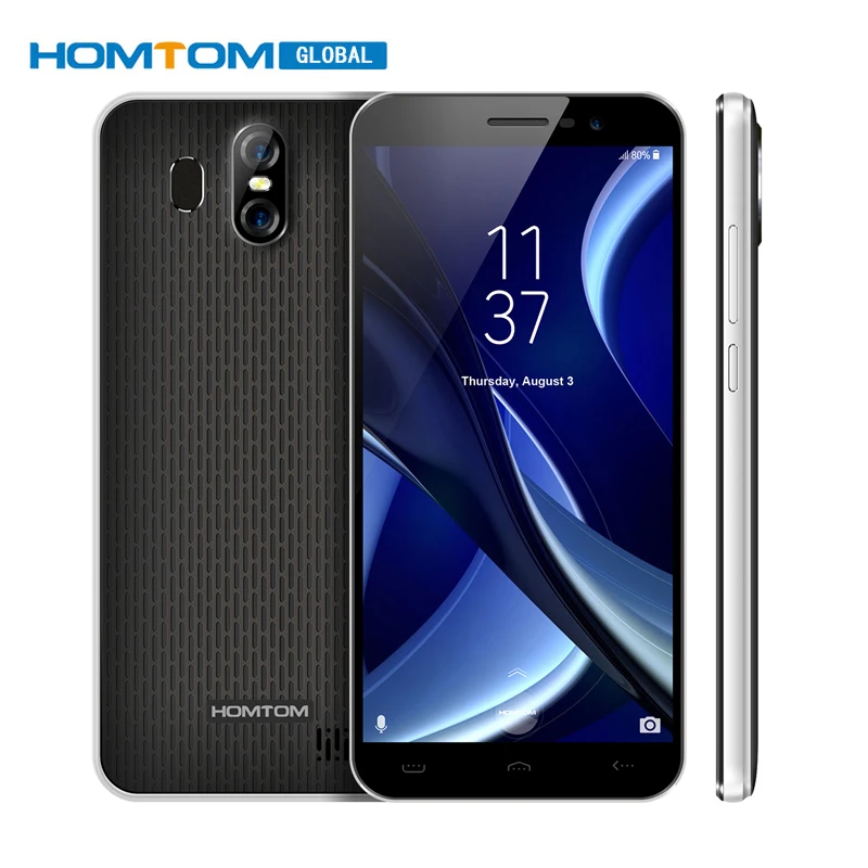 Оригинальный 5 дюймов HOMTOM S16 смартфон 3g MTK6580 Quad core 1. Гц Android 7 0 2 ГБ Оперативная