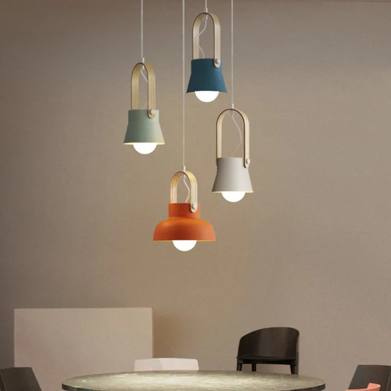 

Modern Led Metal Pendant Lights Wrought Iron Glass Round Ball Brass Rod Hanging Lamp For Living Roomcafekitchen Nordic Lighting