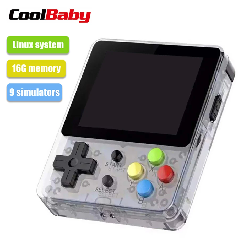 

LDK game Mini Handheld Game Console 2.6inch Screen Nostalgic Children gift Retro game console Mini Family TV Video 400 game 16G