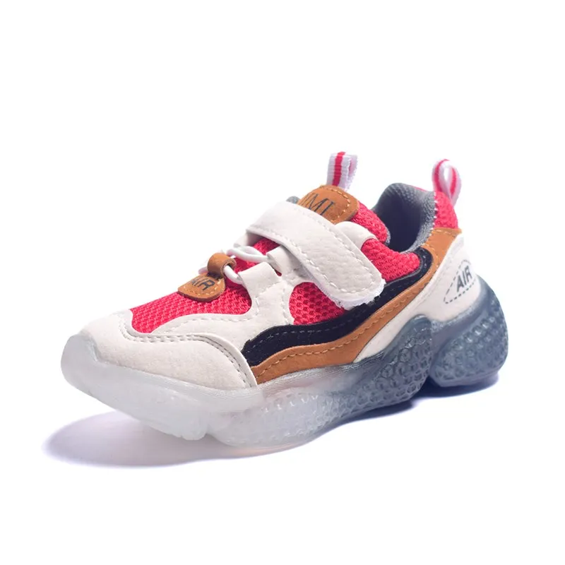 

Kids Shoes 2019 New Autumn Unisex Casual Children Shoes Mesh Breathable Sport Shoes Fashion Toddler Girls Boys Shoes Size 21-30