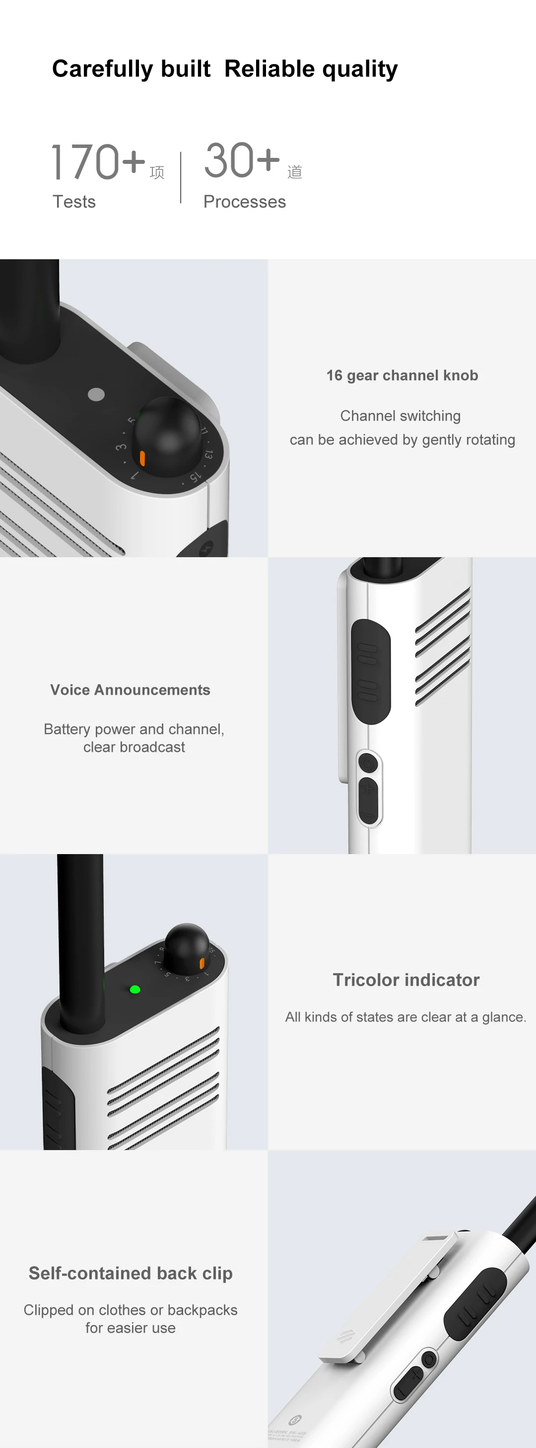 dois sentidos transceptor walkie talkies