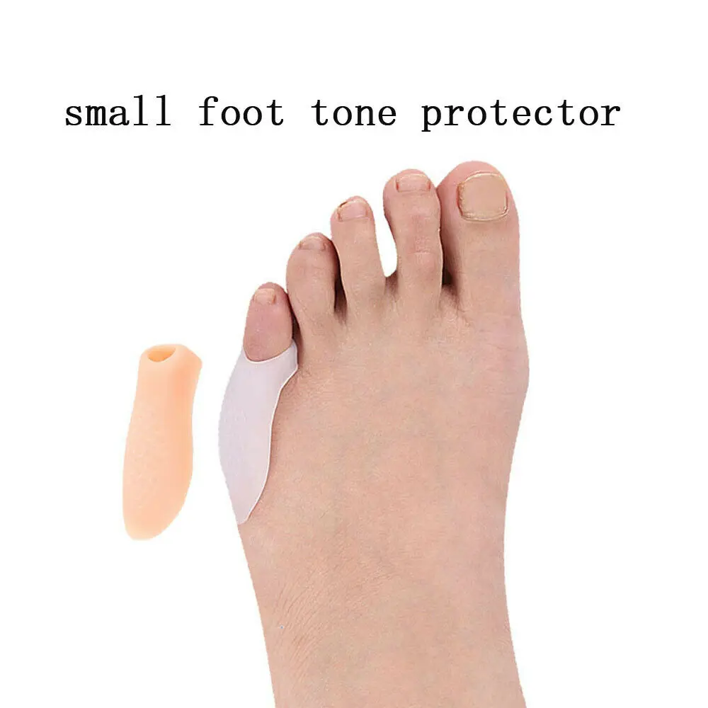 

Little Toe Thumb Silicone Gel Bunion Corrector Protector Foot Finger Pain Relief Small foot tone protector