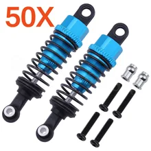 100 шт алюминиевый амортизатор в сборе для 1/18 WLtoys A949 A959 A969 A979 K929 RC автомобилей запасные части A949-55