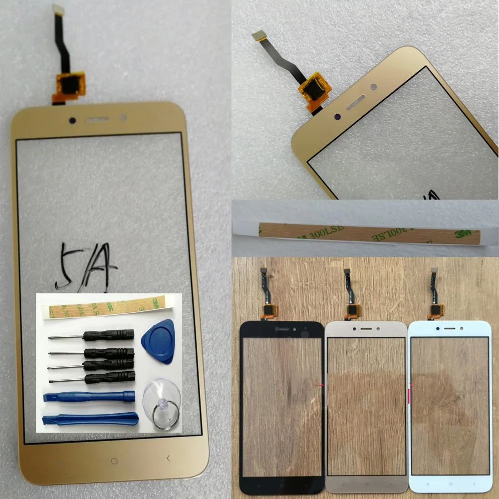 

Shyueda 100% New For Xiaomi Redmi 5A Mcg3b 5.0'' Outer Front Glass Panel Touch Screen Digitizer