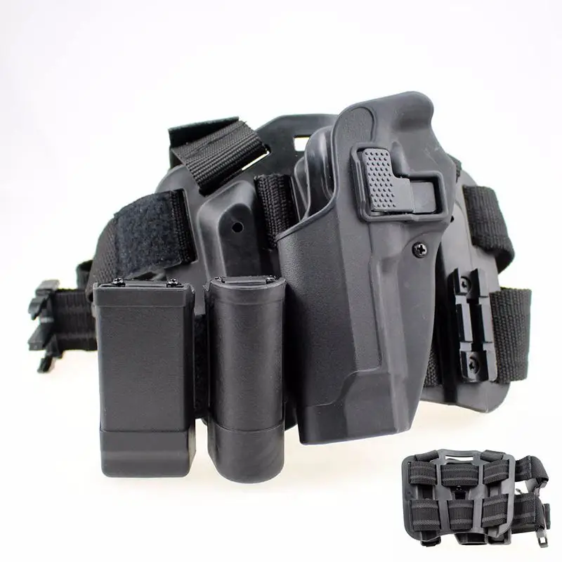 

Tactical Left Drop Leg Holster Hand Gun Accessories Army Airsoft Pistol Combat Gun Thigh Holster For Hunting Beretta M9 92 96