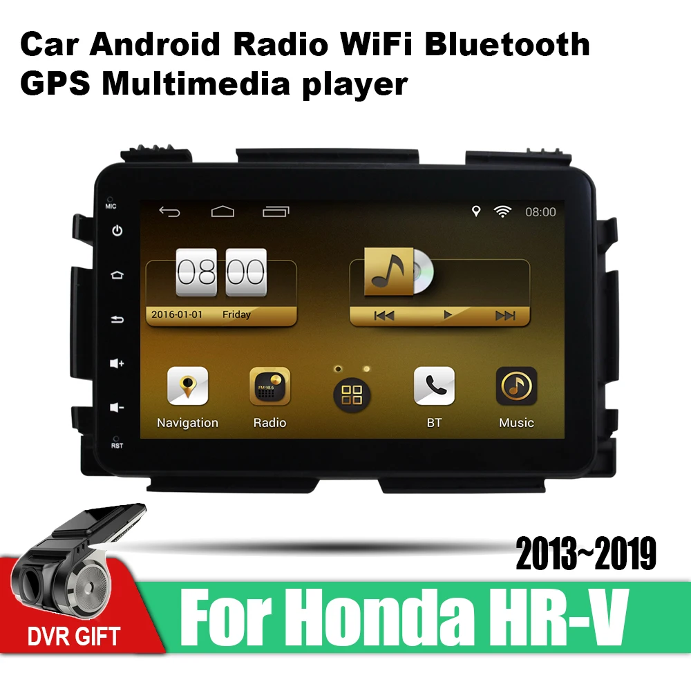 

ZaiXi 9 Inch 2Din Android Car Radio Wifi Autoradio HD 1024*600 Tochscreen GPS Multimedia Player For Honda HR-V 2013~2019