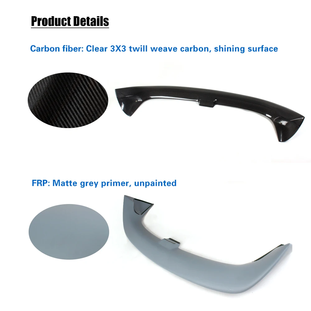 Details-for VW Tiguan Rear Roof Spoiler