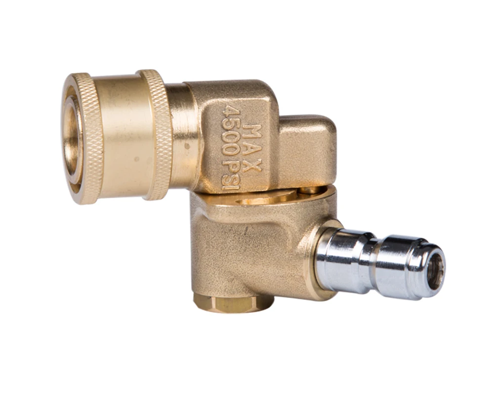 Adaptador de Bronze para Lavagem de Carro Adaptador para Lavar Lançador de Metal Acessório para Lavar Telhado do Carro de Canto Carro Conexão Rápida Articulação Alta Pressão g1 - 4 15 Cheap Lavadora automotiva