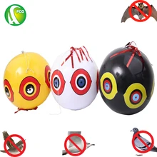 PCO Bird Repellent Predator Eyes Balloons, Bird Scarer Pest Bird Resistance Tools Gear Pest Control, Pack of 3 PCO Bird Repellent Predator Eyes Balloons, Bird Scarer Pest Bird Resistance Tools Gear Pest Control, Pack of 3