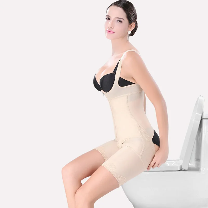 M 4XL 2016 боди для женщин Корректирующее белье Утягивающее нижнее корсет живота