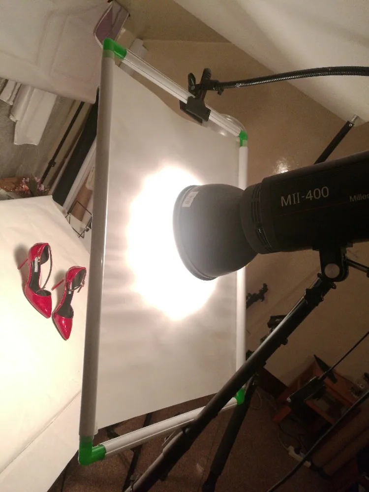 

Photo Studio Accessories Reflector Holder Background Holder Book Clamp Photo Camara Fotografica Flash Soft Paper Clip