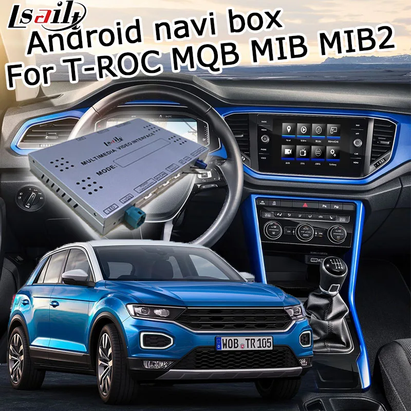 Android Carplay Interface Box For Volkswagen T Roc 6 5 8 9 2 Discover Pro Mqb Mib Mib2 Video Interface Box Youtube By Lsailt Vehicle Gps Aliexpress