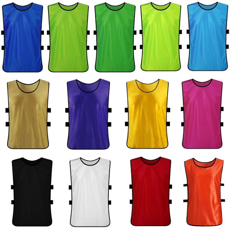 Football Team Soccer Scrimmage Training Vest with Elastic Anti-Pilling and Compressed soccer waistcoat for Adult children Football Team Soccer Scrimmage Training Vest with Elastic Anti-Pilling and Compressed soccer waistcoat for Adult children