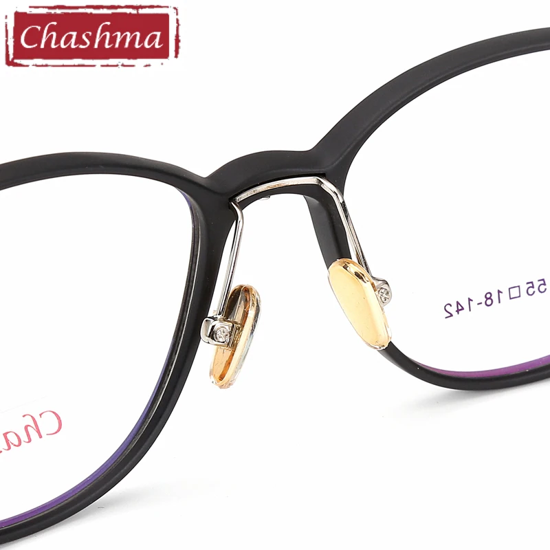 Ультралегкие женские очки Chashma брендовые дизайнерские в оправе кошачий глаз