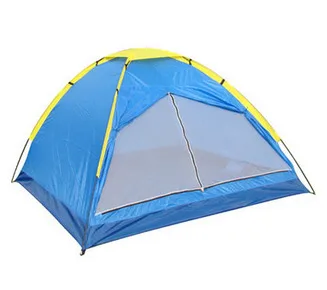 

3-4 People Outdoor Camping Tents For Family Beach Fishing Barraca Folding Portable Tenda Single Layer Tente De Plage Sun Awning