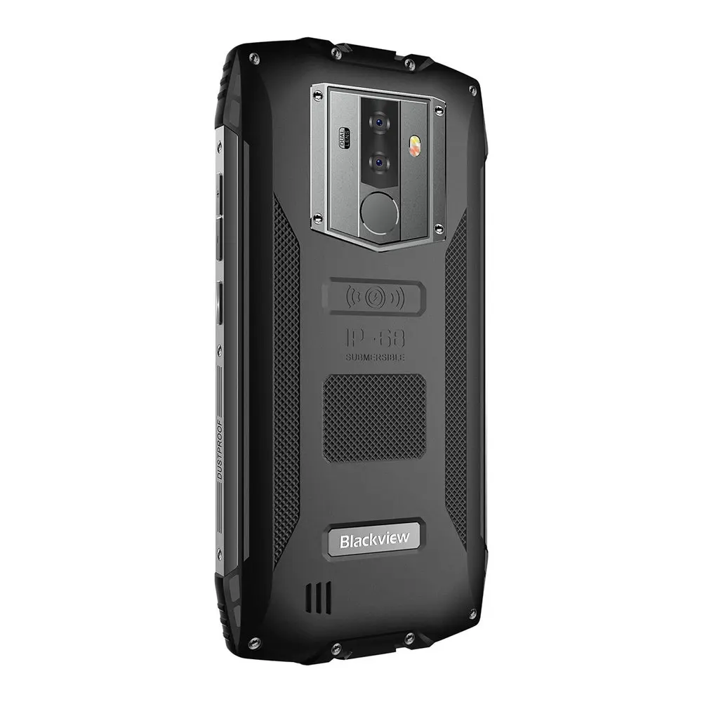 Blackview Original BV6800 Pro 5.7" IP68 Waterproof Rugged Smartphone 4GB+64GB Cellphone 4G 18:9 Android 8.0 Outdoor Mobile Phone - Цвет: black