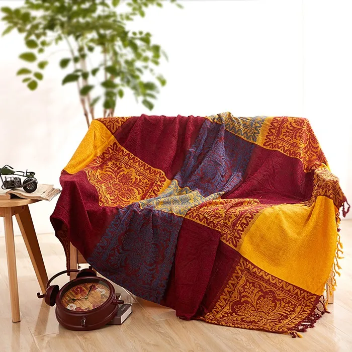 Ленточки этические Henna тканые мягкий диван одеяла бросает ковры диван крышку стул, стол накрыть крышкой Home Decor 150x190 см/220x260 см