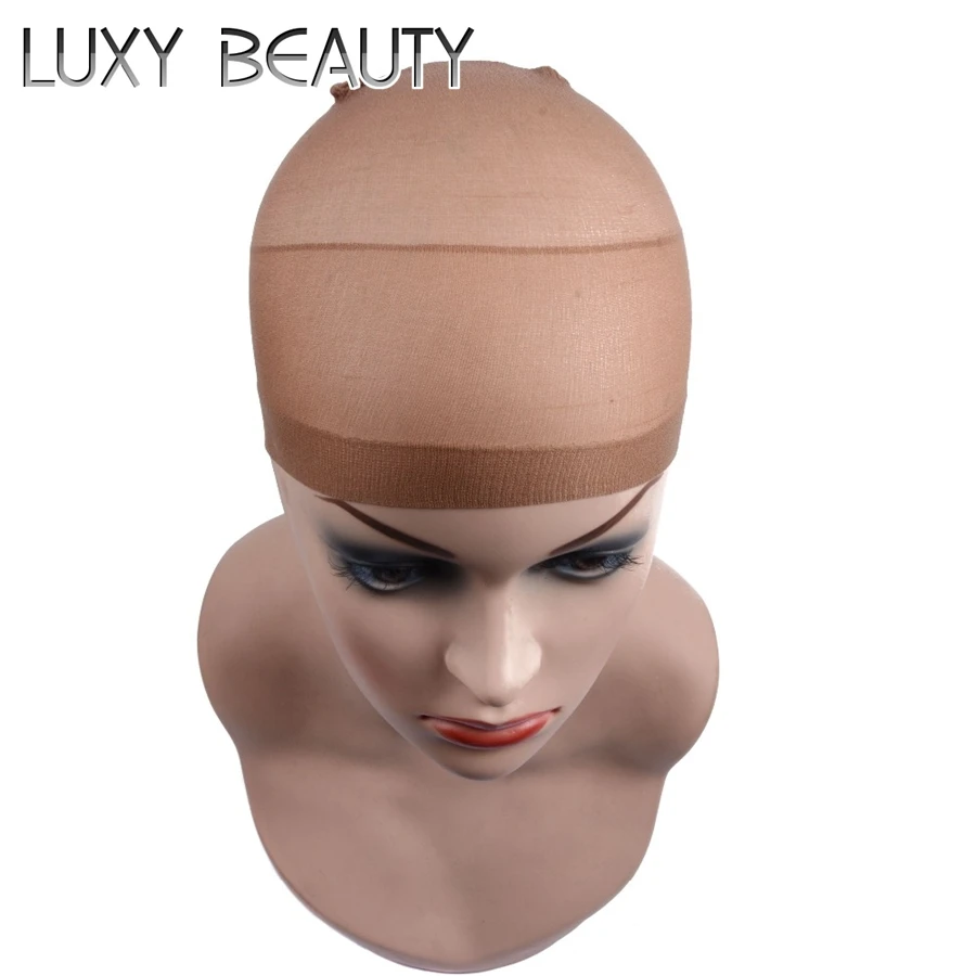 10pcs Lace Wig Cap Stretchable Elastic Hair Nets Snood Wig Cap Hairnets For Making Wigs Free Size Unisex Human Hair Extension