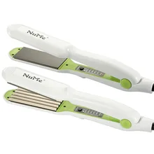 Электрический Выпрямитель для волос Выпрямление гофрированного железа щипцы для волос кукурузы плиты Мини гофре гофра Инструменты для укладки