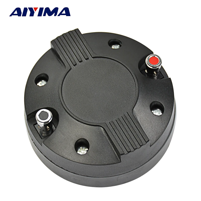 Kopen AIYIMA 1Pc Draagbare Audio Speaker Treble Drive Titanium Film Tweeter Driver 34 Core Met Draad 8 Ohm 20W DIY Sound Speakers