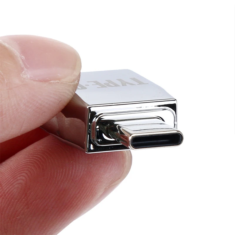 Металлический комплект адаптеров для ключей с разъемом Type C Mini Micro USB на и OTG