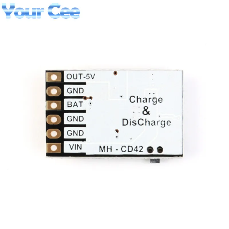 CD42 DC 5V 2.1A Mobile Power Diy Board 4.2V Charge Discharge(Boost) Battery Protection Indicator Module 3.7V Lithium 18650  (6)