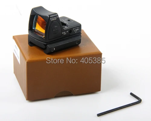 

5pcs/ lot Trijico Style Red Dot Sight Reflex Airsoft dot Sight Hunting Riflescope Wholesale
