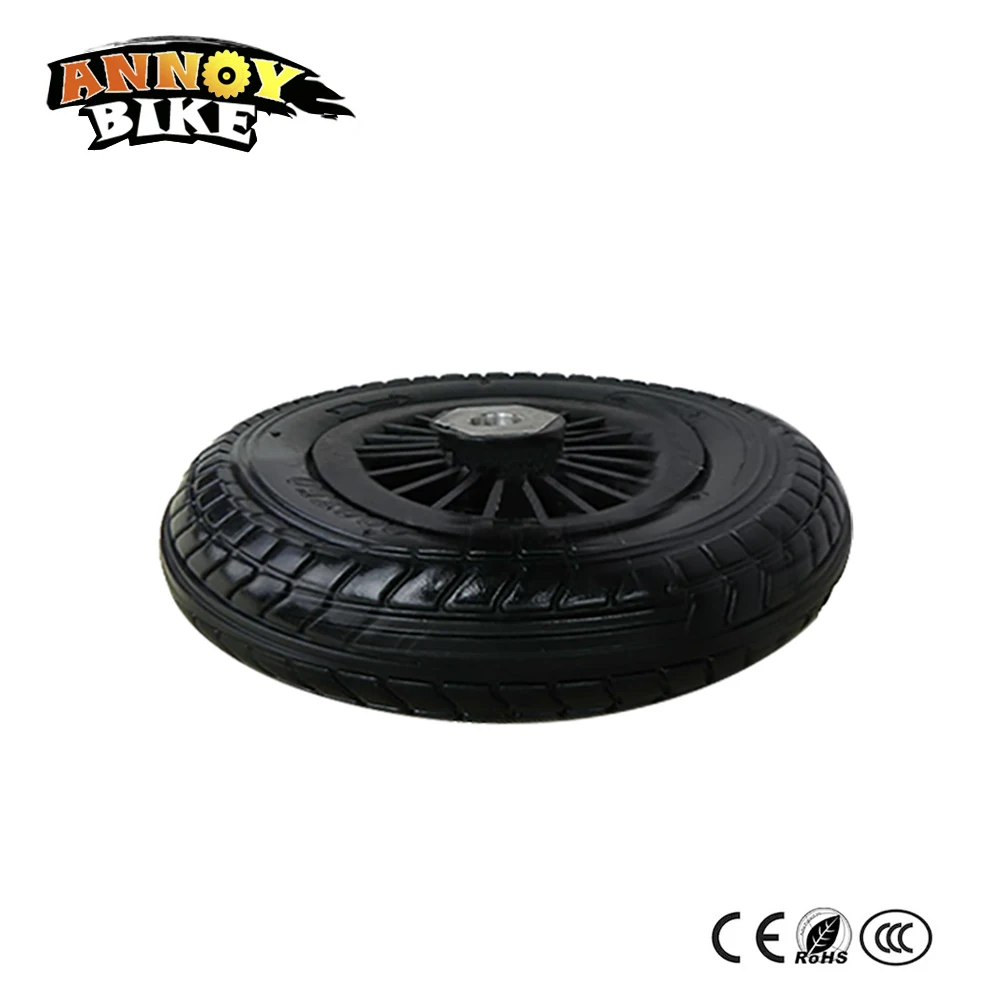 Best 8inch PU Tire Solid 200*50 Electric bike Balance bike PU Solid Tire For Wheelchair Scooter Transaxle Engine DIY Hub Motor kit 1