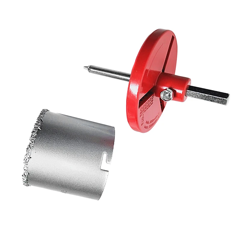 

8Pcs Tungsten Carbide Hard Alloy Grit Hole Saw Tile Opener Set Reamer Drill Bits _WK