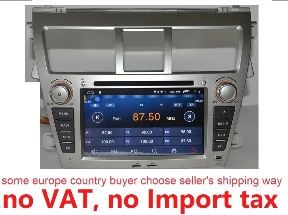

Android 7.1 for Toyota vios 2din car dvd player,gps navigation,bluetooth,radio,rds,steering wheel,free 8g map,mic,touch screen