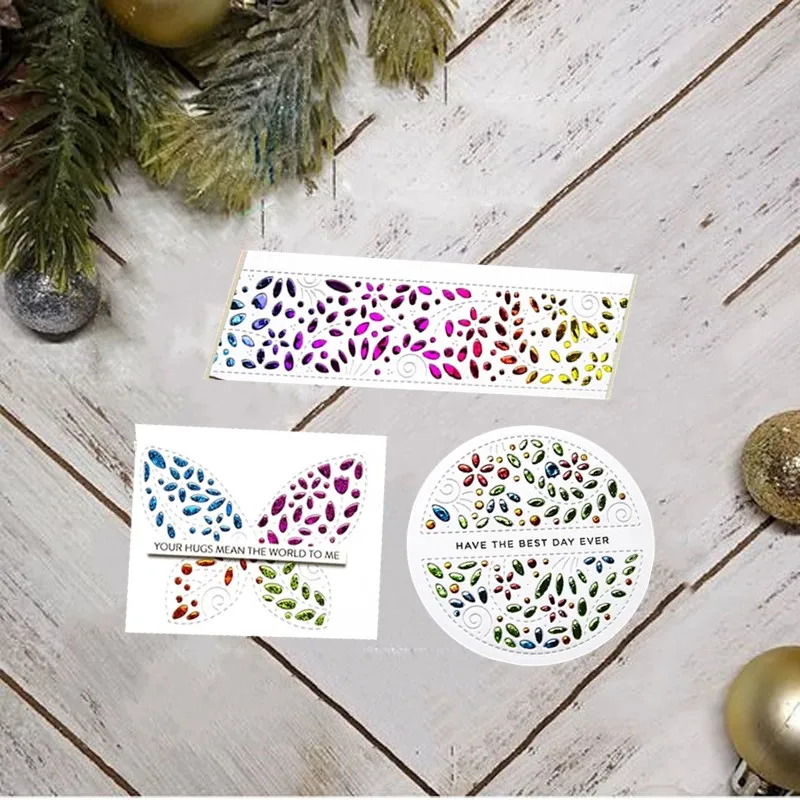 

Metal Cutting Dies SSS Filigree Butterfly Rectangle Circle Border For DIY Scrapbooking Crafts Embossing Paper Cards New for 2019