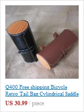Excellent E0985 Retro Bicycle hangback bag vintage saddle bag bike block package Pure cowhide Handmade Tool bag 13 Excellent E0985 Retro Bicycle hangback bag vintage saddle bag bike block package Pure cowhide Handmade Tool bag 13