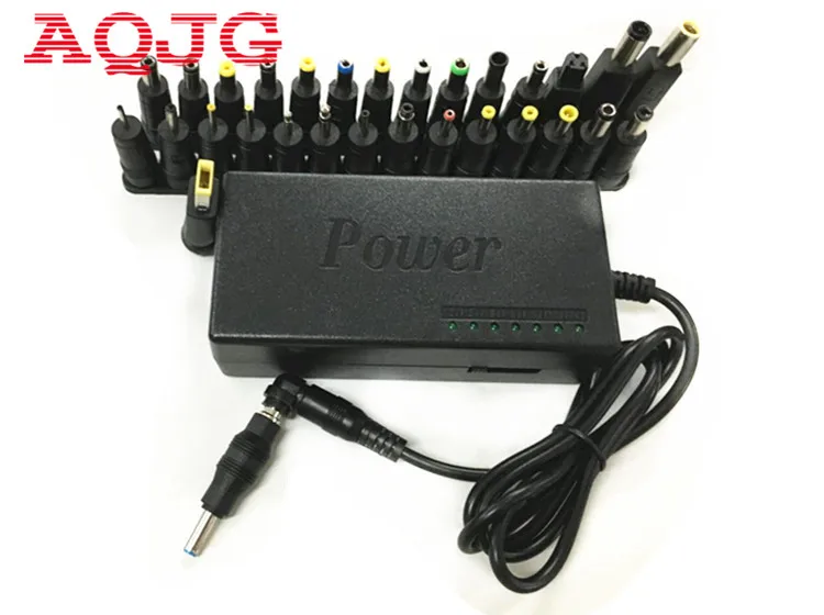110-220 فولت ac إلى dc 12 فولت/15 فولت/16 فولت/18 فولت/19 فولت شاحن محول 96 واط نتبووك كمبيوتر محمول امدادات الطاقة شاحن عالمي مع 30pin aqjg