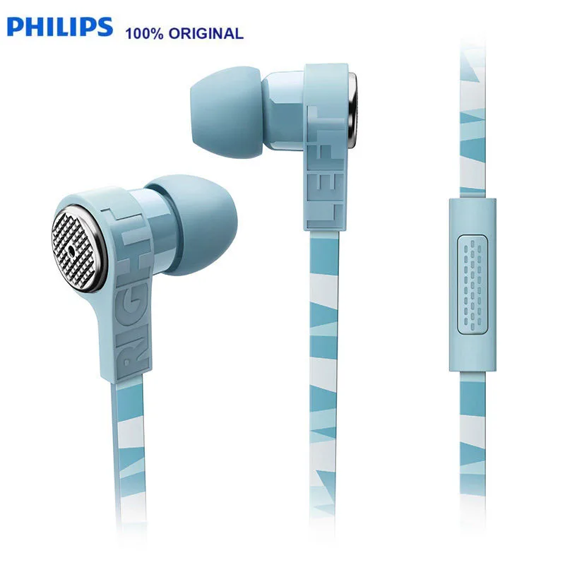 Philips SHE9055 наушники-вкладыши ofc 3 5 проводные наушники с микрофоном гарнитура для sony