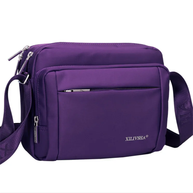 

Classic Small Square Bag Business wallet single Shoulder crossbody Multifunctional interlayer Oxford Cloth Casual bag