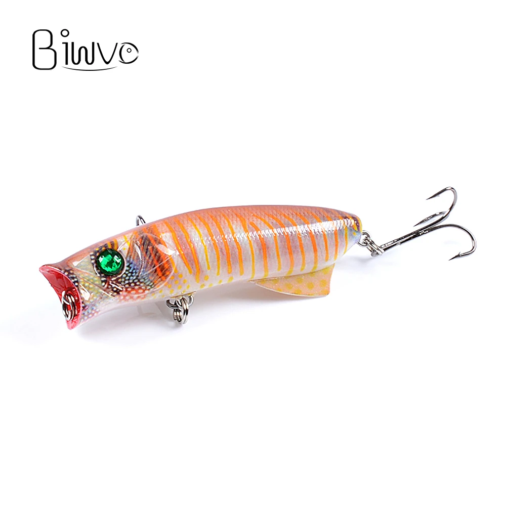 Biwvo بوبر السحر المتذبذب Crankbait الجليد الصيد Plopper الشتاء الأخطبوط الصلب السلع ل الصيد بهرج Swimbait طعم صيد معدن