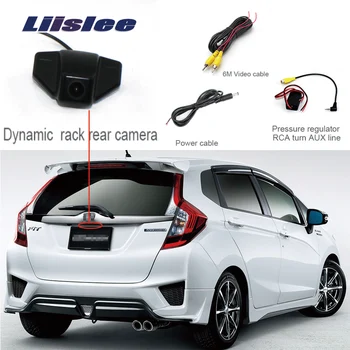 

Liislee For Honda Logo 3D Car Parking Camera Rear View Camera Reverse Backup Camera + Wide Angle HD CCD Night Vision