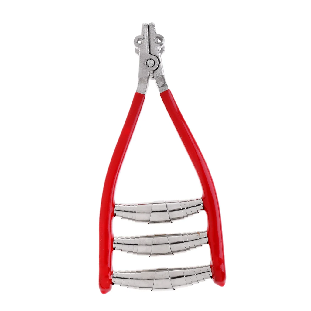 Stainless Steel Spring Action Starting Clamp Stringing Tool for Tennis and Badminton Racket Racquet