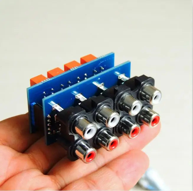 US $20.24 Remote Control Front Volume Control Board Motor Potentiometer Audio Source Signal Selection Switch Board
