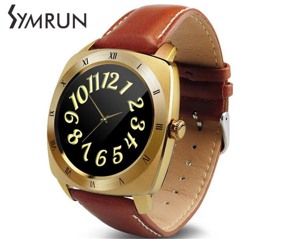 

Symrun Smart Watch Heart Rate Monitor Sleep Tracker Hands-free Calls for iOS and Android Smart Phones with Speaker Smart Watch