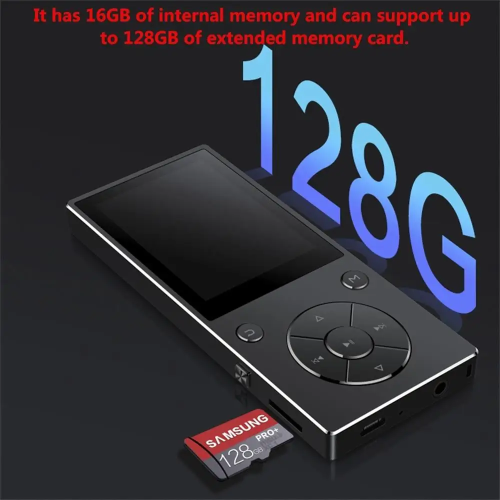 Mp3 плеер с Bluetooth 4 0 встроенный динамик 8 ГБ/16 ГБ/32 ГБ 2 &quotTFT цветной экран без потерь