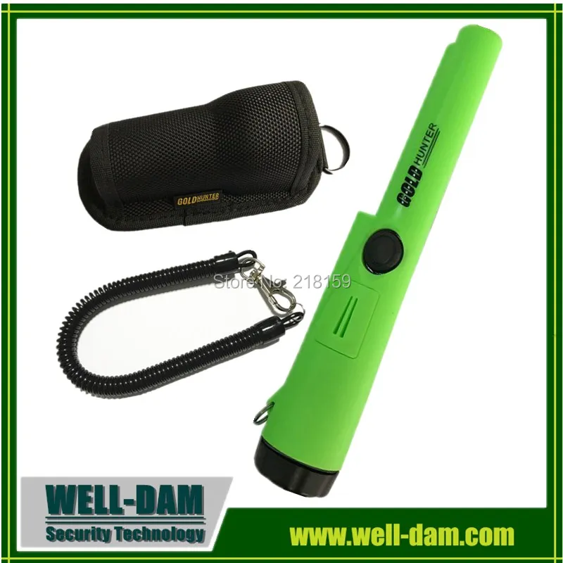 Gold Hunter Automatic Pro Pointer Pinpointer Metal Detector With Green Color Gold Hunter Automatic Pro Pointer Pinpointer Metal Detector With Green Color
