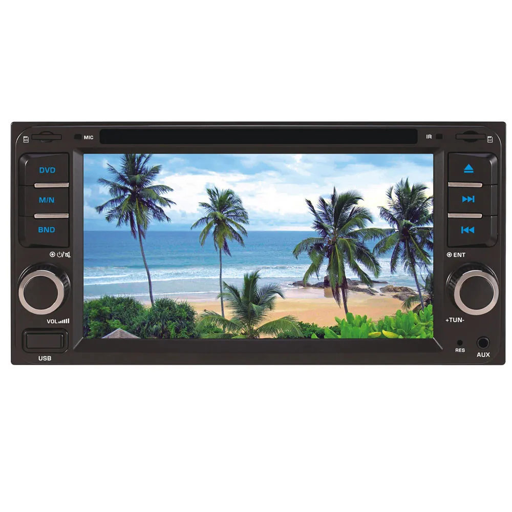 

For 6.5 Double 2DIN Touch Car Stereo CD DVD Player Bluetooth USB SD AM FM TV Radio Auto Adapter Dropshipping Voiture Autoradio