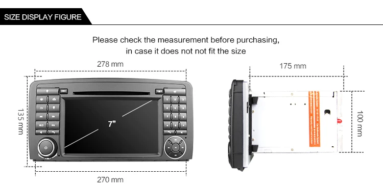 Clearance Idoing2Din Steering Wheel For MercedesBenz W215/W220 Car DVD Multimedia Video Player Devicecar Stereo Android7.1GPS Navigation3G 24