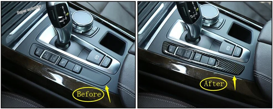 Lapetus для BMW X5 F15 2014 2017 / X6 F16 2015 2018 ABS интерьер центр управления киосками коробка